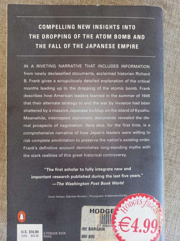 Downfall: The End of the Imperial Japanese Empire - Richard B. Frank
