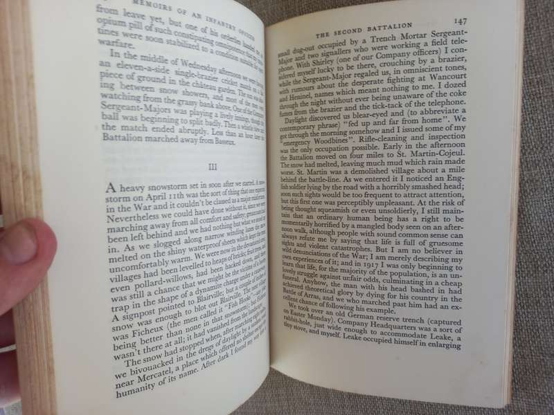 Memoirs of an Infantry Officer - Siegried Sassoon