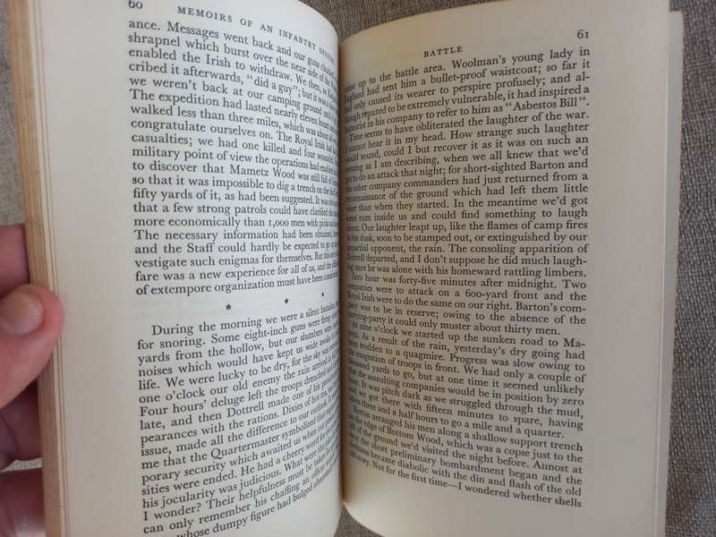 Memoirs of an Infantry Officer - Siegried Sassoon