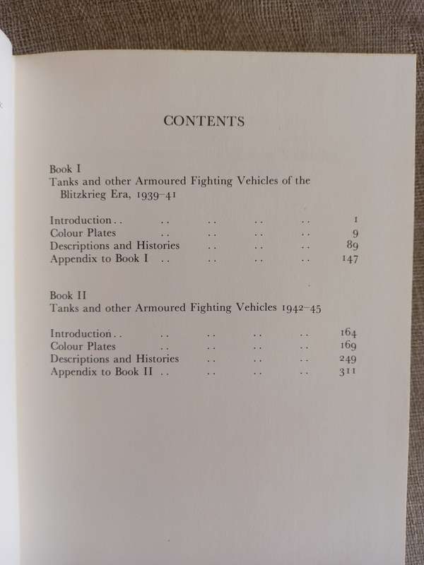 Tanks And Other Armoured Fighting Vehicles of World War II - B T White