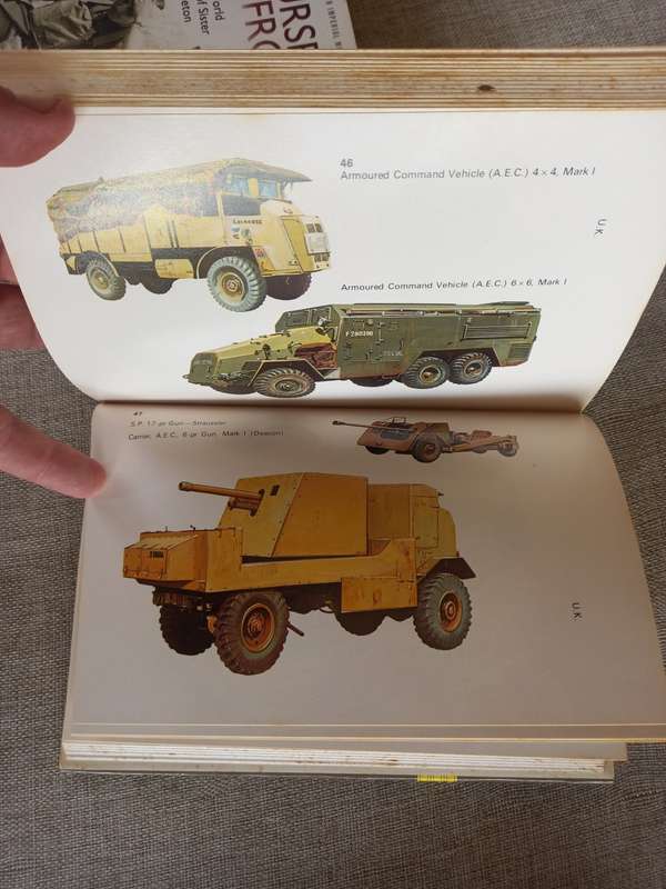 Tanks And Other Armoured Fighting Vehicles of World War II - B T White