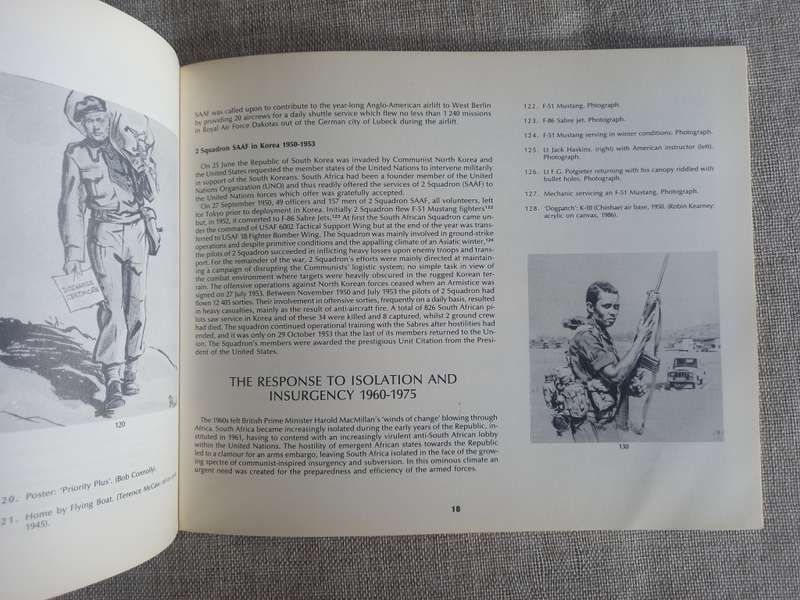 SPRINGBOK RECORD An exhibition 75 years of the history of the Defence Force - 1987 (english/Afrikaan