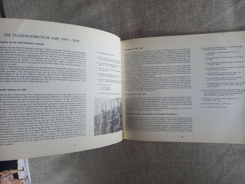 SPRINGBOK RECORD An exhibition 75 years of the history of the Defence Force - 1987 (english/Afrikaan
