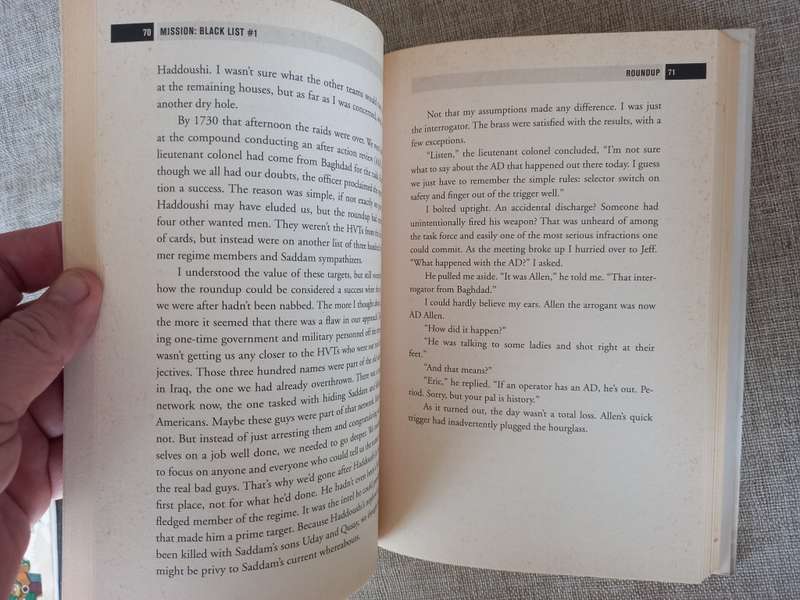 Mission: Black List #1: The Inside Story of the Search for Saddam Hussein---As Told by the Soldier W
