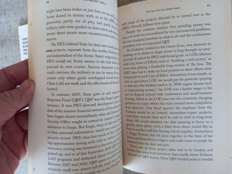 We Meant Well: How I Helped Lose the Battle for the Hearts and Minds of the Iraqi People - Peter Van