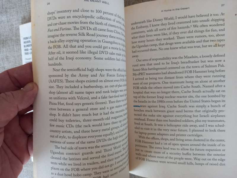 We Meant Well: How I Helped Lose the Battle for the Hearts and Minds of the Iraqi People - Peter Van