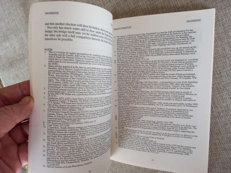 Transformation 17 - critical perspectives on Southern Africa - 1992