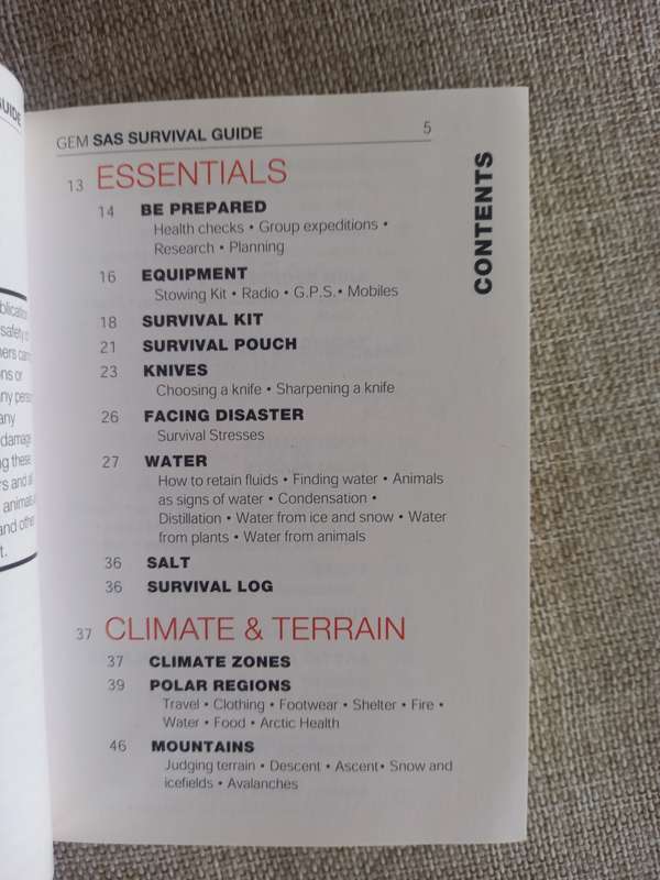 Collins Gem - SAS Survival Guide - John `Lofty` Wiseman
