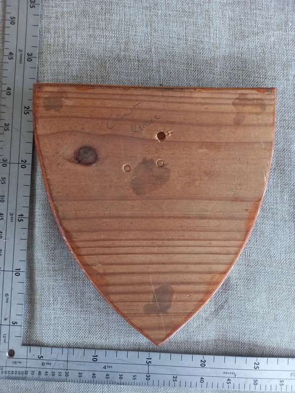 Recce - wooden plaque - hand carved (1 of a kind ?)