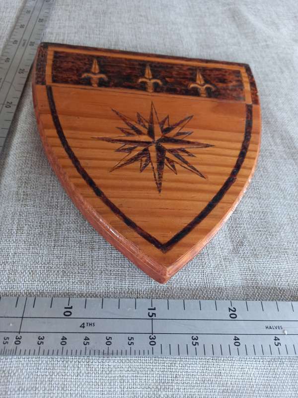 Recce - wooden plaque - hand carved (1 of a kind ?)