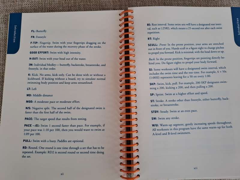 Workouts - in a binder - for swimmers, triathletes and coaches - Nick Hansen and Eric Hansen
