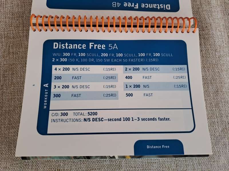 Workouts - in a binder - for swimmers, triathletes and coaches - Nick Hansen and Eric Hansen
