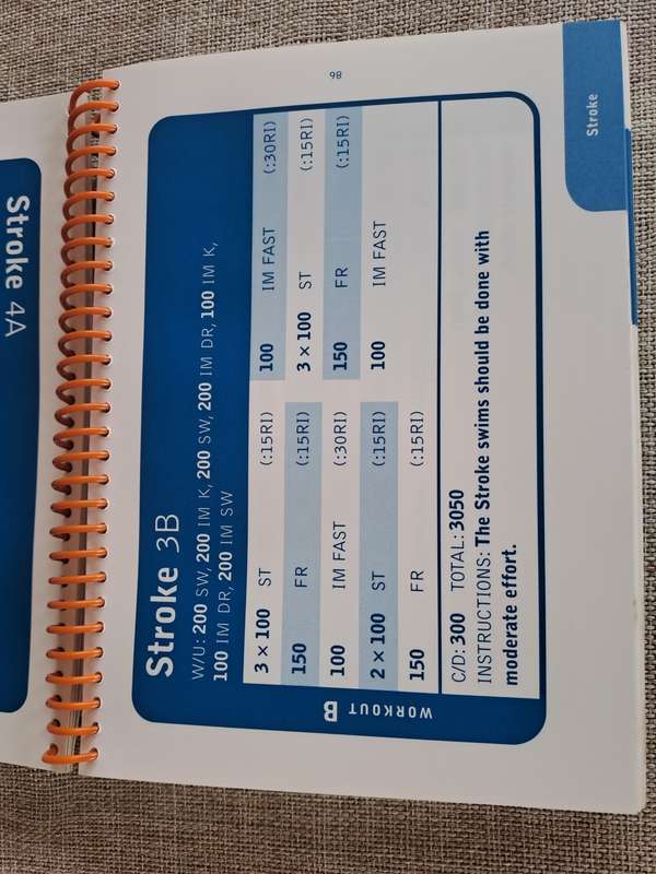 Workouts - in a binder - for swimmers, triathletes and coaches - Nick Hansen and Eric Hansen