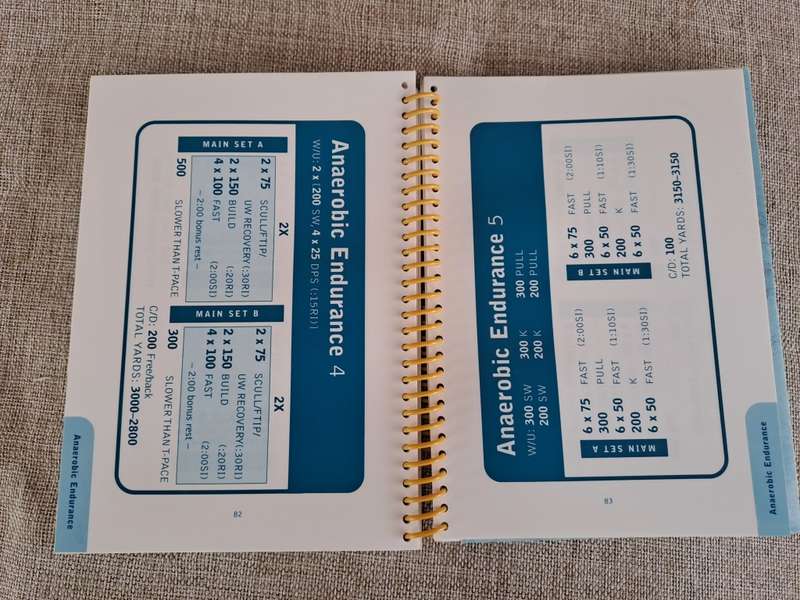 Workouts - in a binder - swim workouts for Triathletes - Gale Bernhardt and Nick Hansen