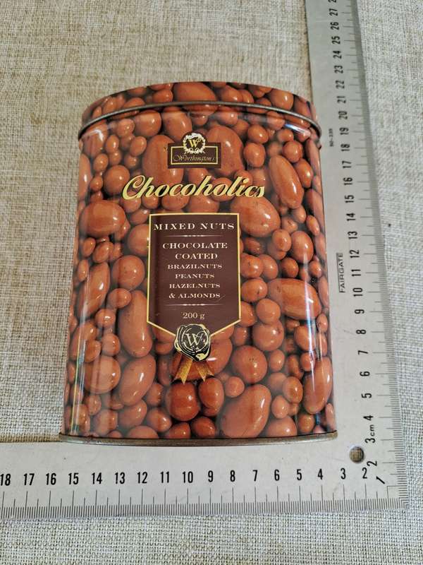 Chocoholics Mixed Nuts Collectors Tin