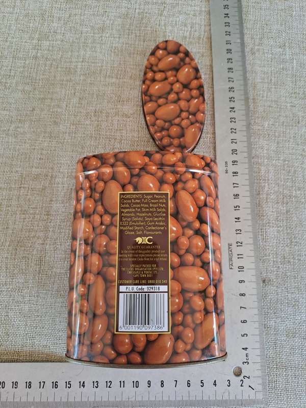 Chocoholics Mixed Nuts Collectors Tin