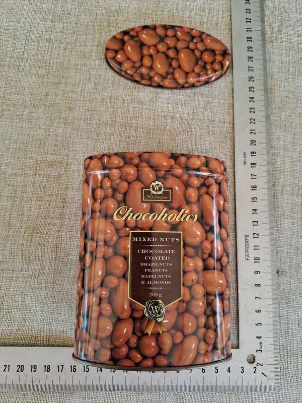 Chocoholics Mixed Nuts Collectors Tin