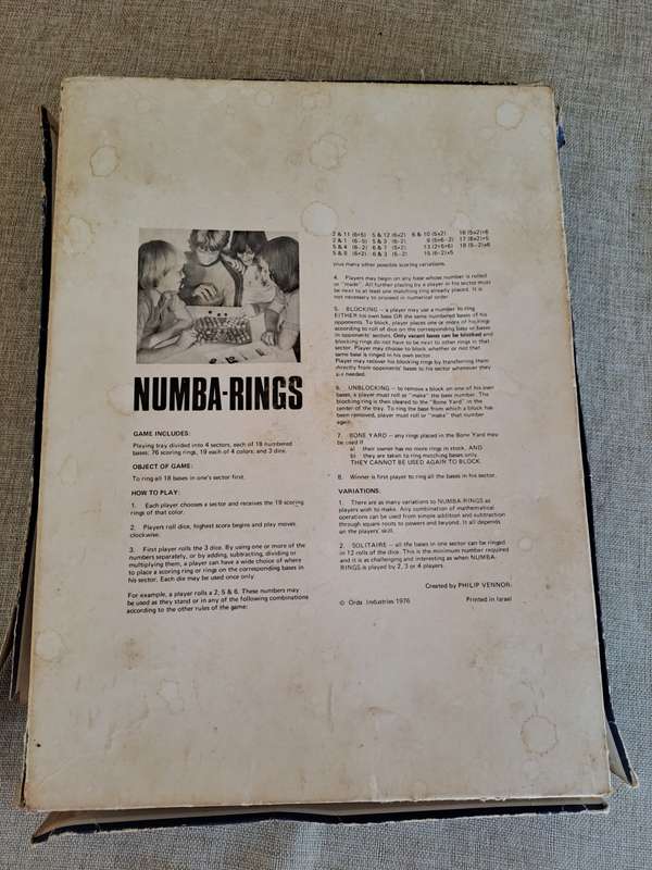 Number Rings - a number game that makes math fun