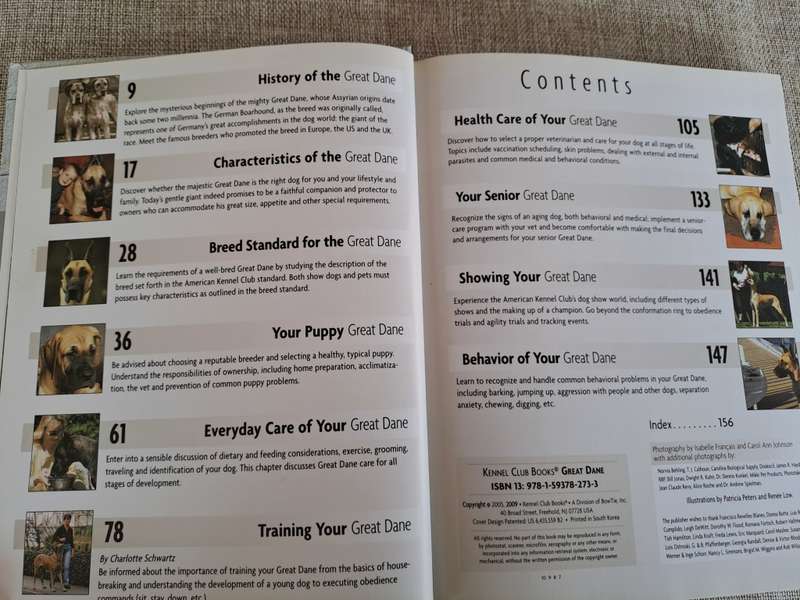 Great Dane - a Kennel Club Book- a comprehensive guide to owning and caring for your dog