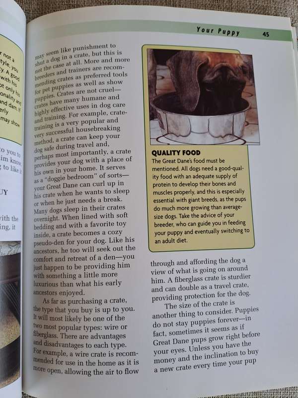 Great Dane - a Kennel Club Book- a comprehensive guide to owning and caring for your dog