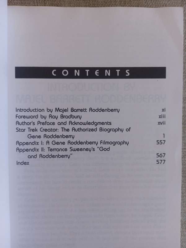 Star Trek Creator - the authorised biography of Gene Roddenberry - David Alexander