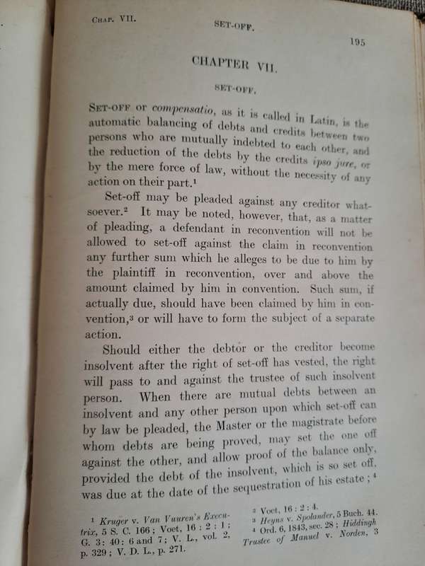 The Institutes of Cape Law -  The Colony of the Cape of Good Hope - 1917