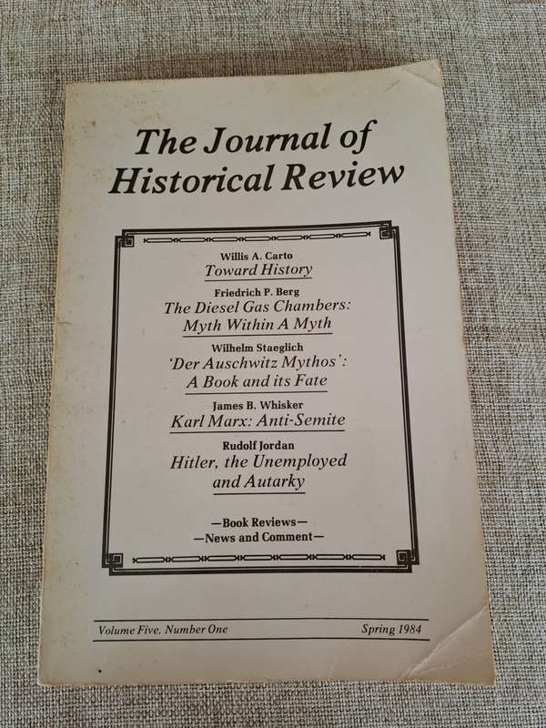The Journal of Historical Review - Vol 5 Number 1 - Spring 1984