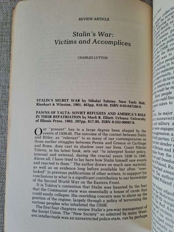 The Journal of Historical Review - Vol 5 Number 1 - Spring 1984