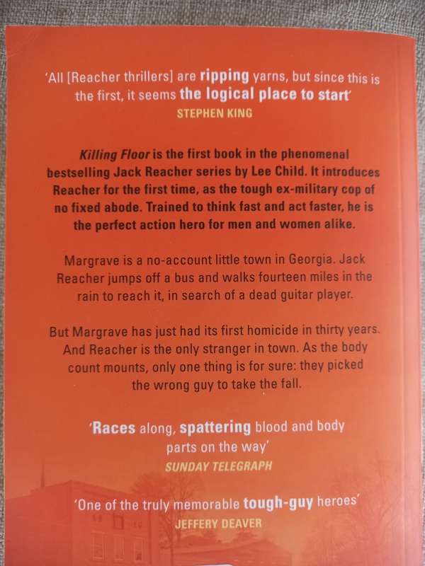 Killing Floor - Jack Reacher - Lee Child