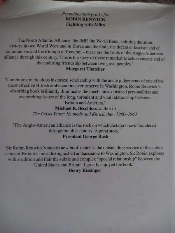 Fighting with Allies - America and Britain in Peace and War - Robin Renwick