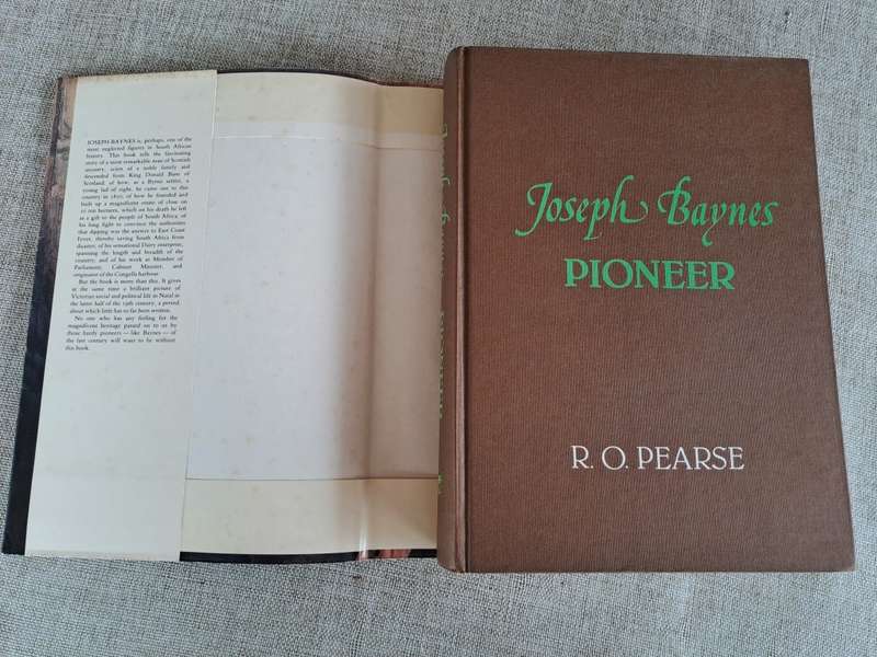 Joseph Baynes Pioneer - R.O. Pearse
