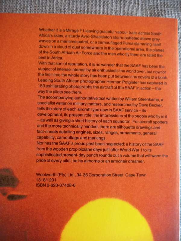 Aircraft of the South African Airforce - Herman Potgieter - Willem Steenkamp
