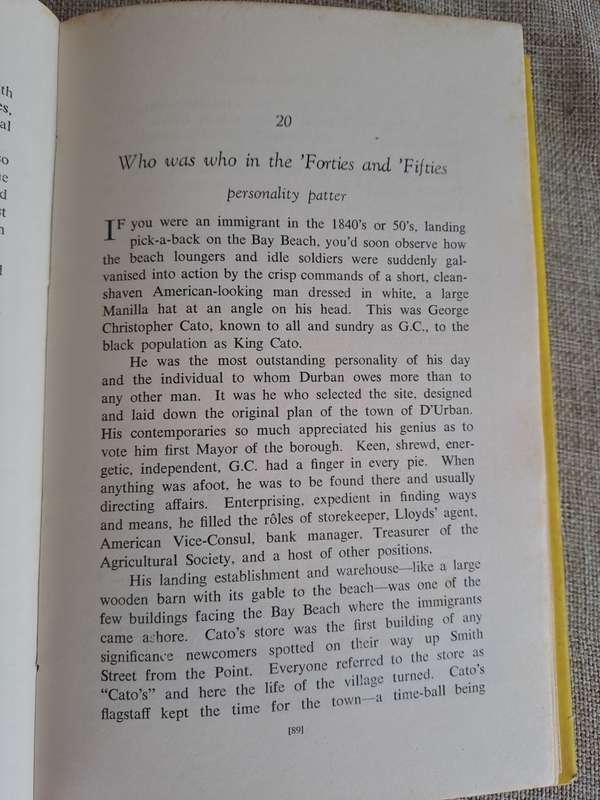 The Durban Story - Barbara Campbell Tait