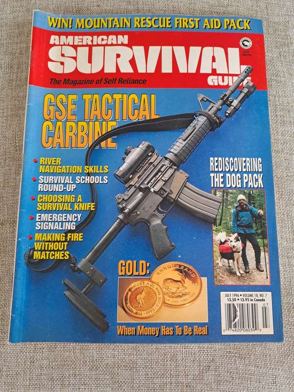 American Survival Guide Magazine - July 1996, Volume 18, No 7