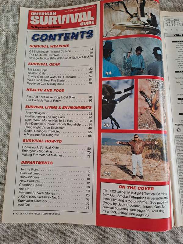 American Survival Guide Magazine - July 1996, Volume 18, No 7