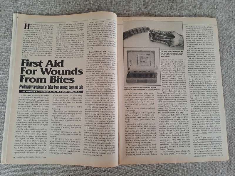 American Survival Guide Magazine - July 1996, Volume 18, No 7