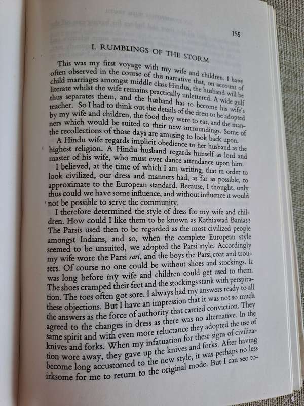 M. K. Gandhi - An Autobiography or The Story of My Experiments with Truth