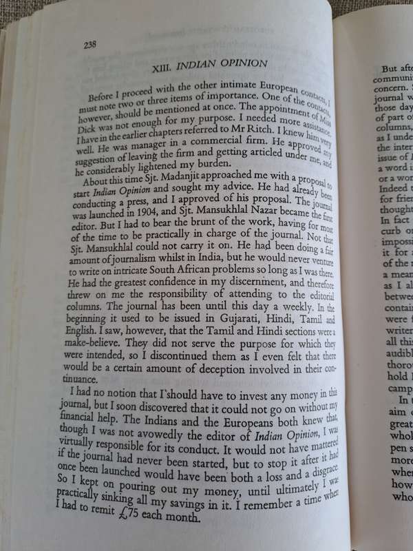 M. K. Gandhi - An Autobiography or The Story of My Experiments with Truth