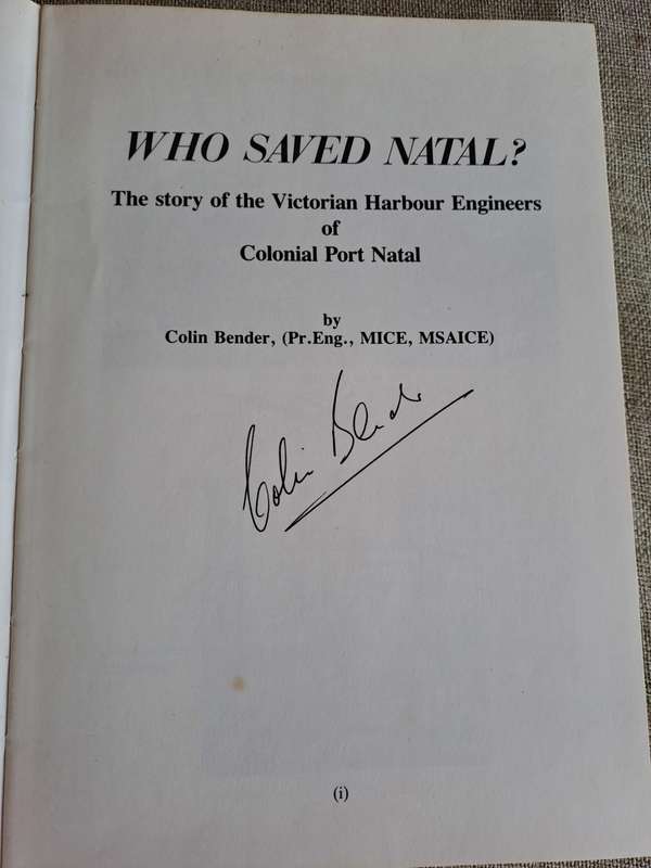 Who Saved Natal - Colin Bender