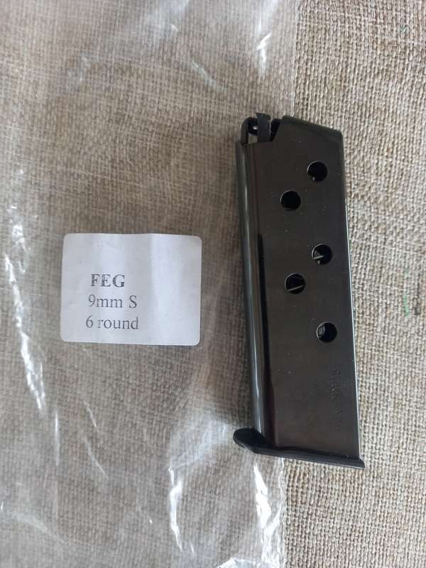 FEG 9mm S 6 round magazine