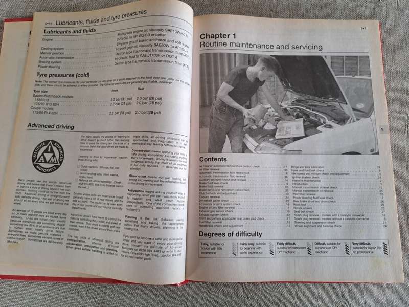 Nissan Sunny Service and Repair Manual April 1991 to 1995 - Haynes