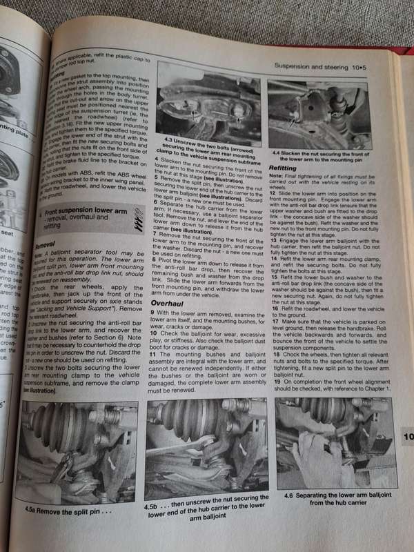 Nissan Sunny Service and Repair Manual April 1991 to 1995 - Haynes