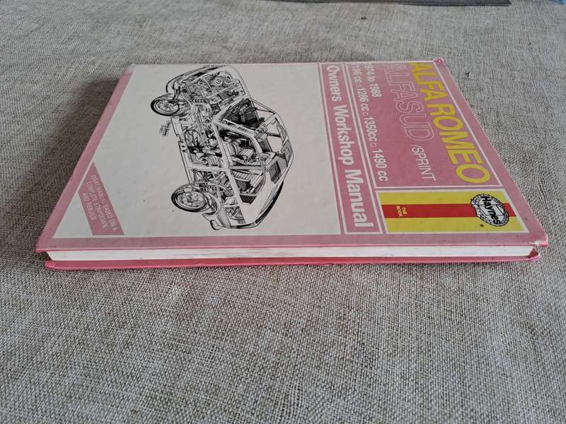 Alfa Romeo Alfasud / Sprint 1974 to 1988 Owners Workshop Manual - Haynes