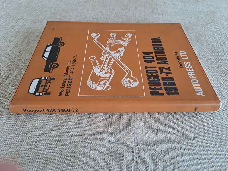 Peugeot 404 1960-1972 Autobook Workshop Manual - Autopress