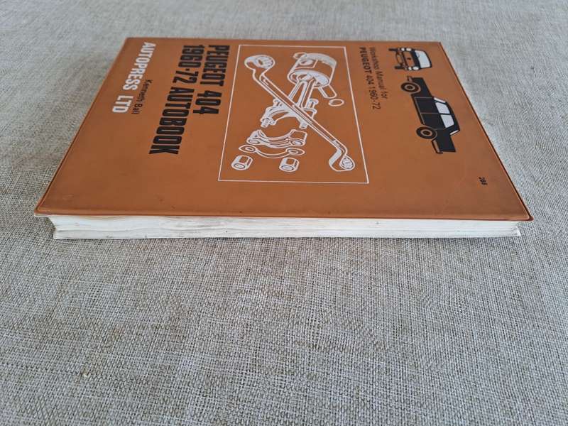 Peugeot 404 1960-1972 Autobook Workshop Manual - Autopress