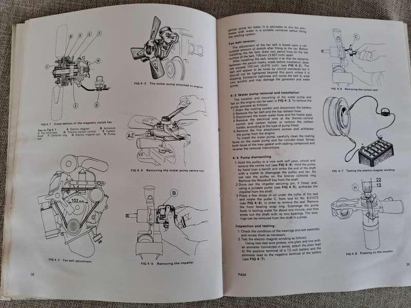 Peugeot 404 1960-1972 Autobook Workshop Manual - Autopress