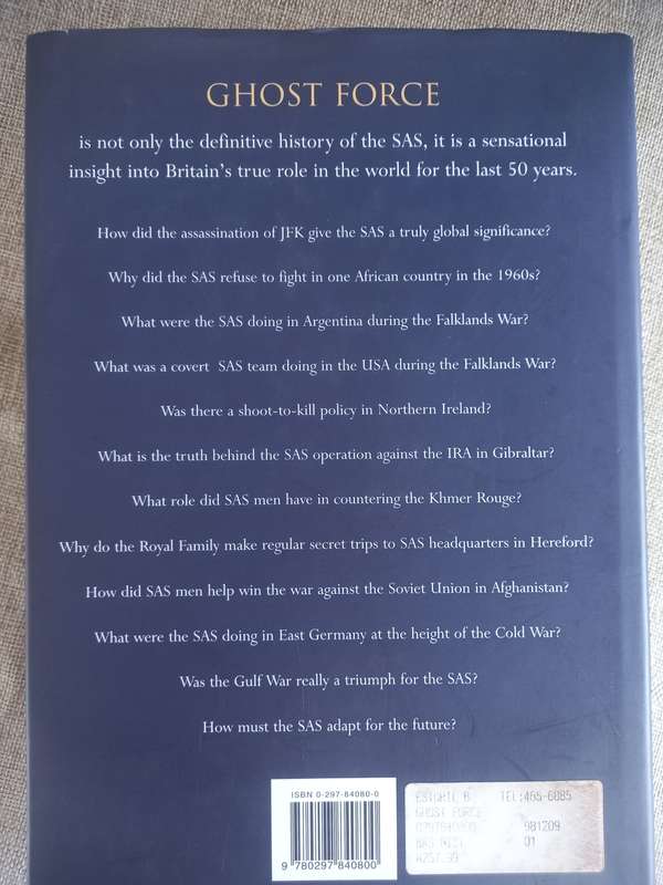 Ghost Force - the secret history of the SAS - Ken Conner