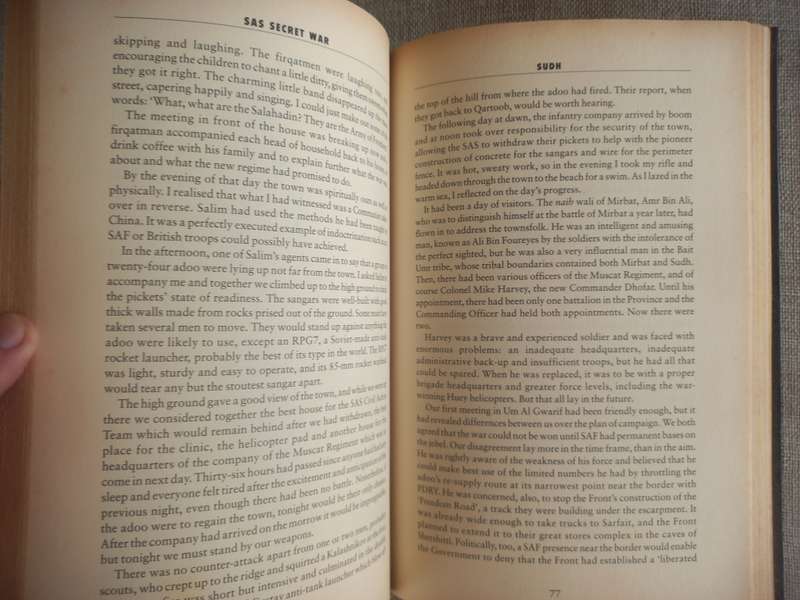 SAS Secret War - codename Operation Storm - Maj Genl Tony Jeapes CB OBE MC