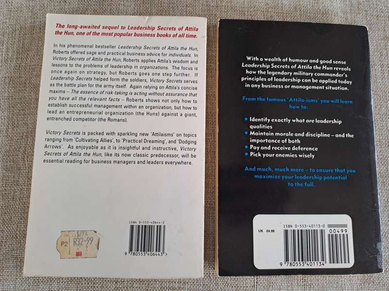 Attila The Hun - Victory Secrets of AND Leadership Secrets of - Wess Roberts