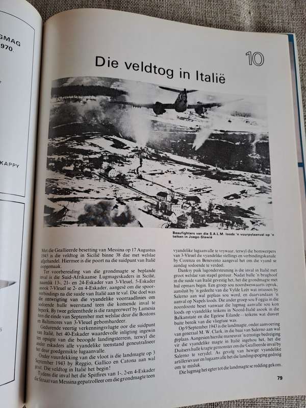 S.A. Air Force Golden Jubilee Souvenir Book - Per aspera ad astra 1920 - 1970